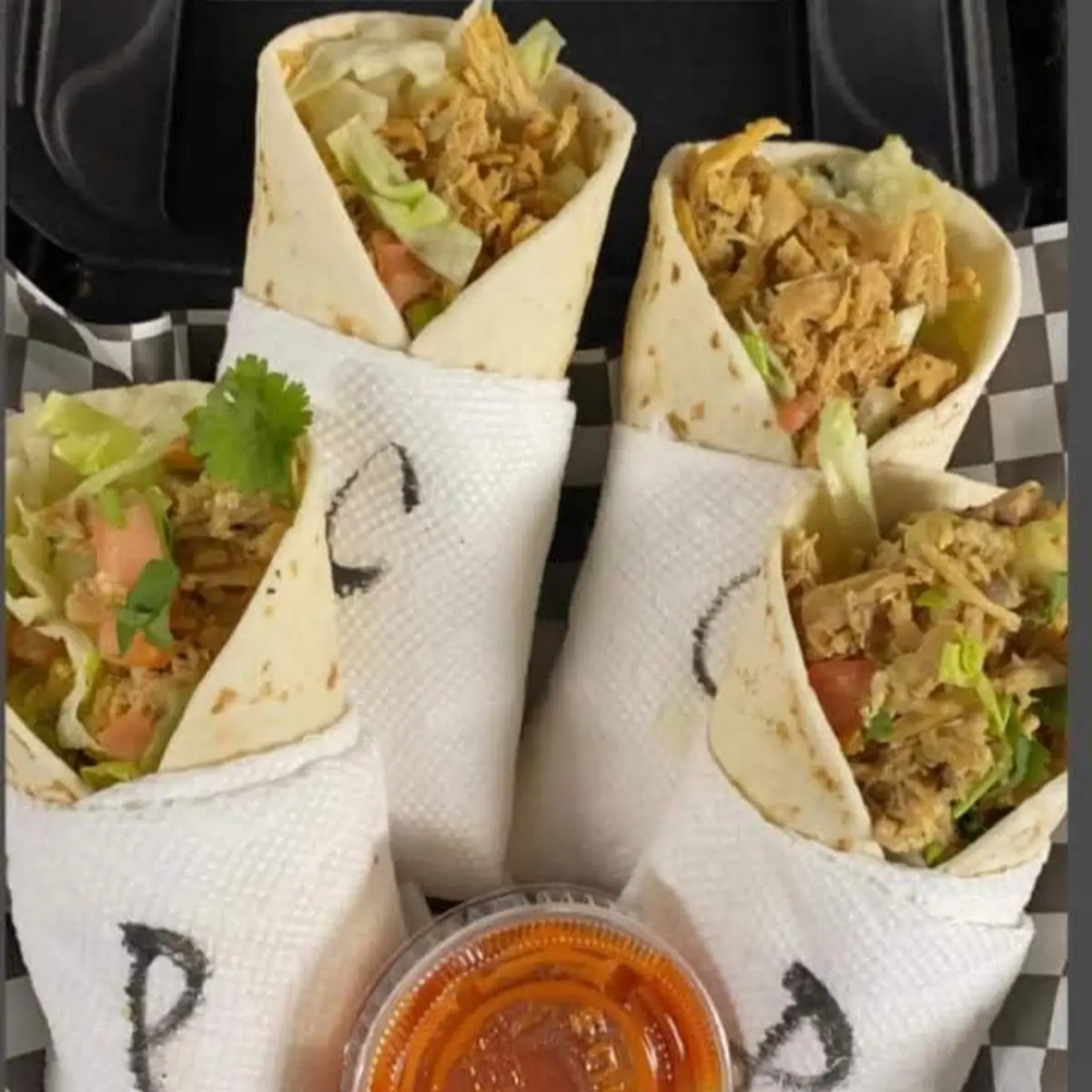 Tacos De Pollo Estilo Cantinflas