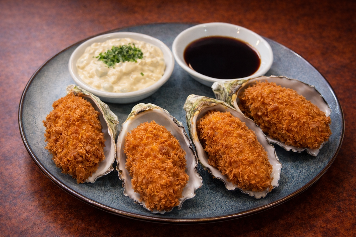 Crumbed Oysters 4 Pieces