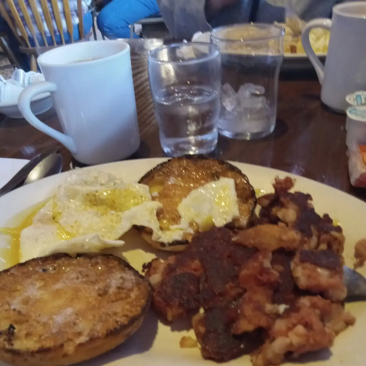 Eggs Overnight with Corned Beef Hash