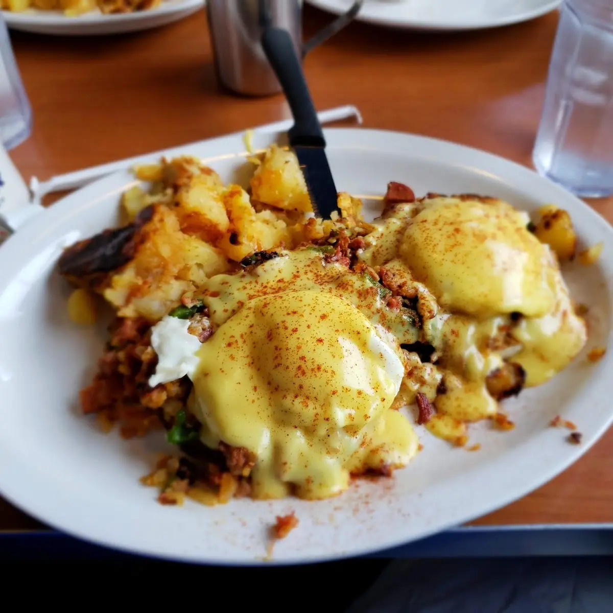 2 x 2 x 2:  Eggs, Bacon & Pancakes