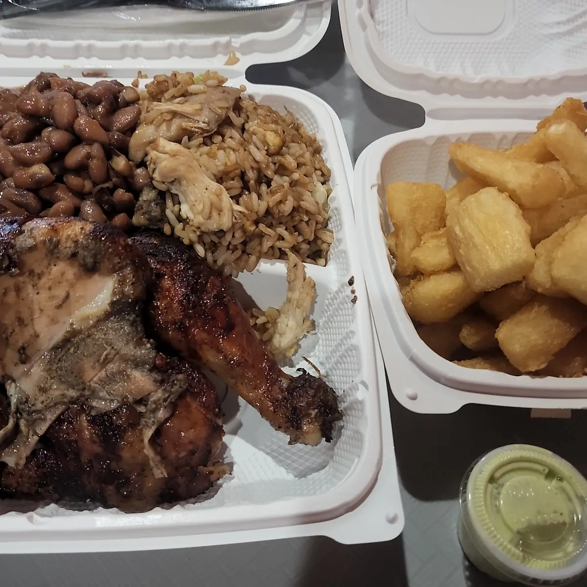 Roasted Chicken Pintos Rice