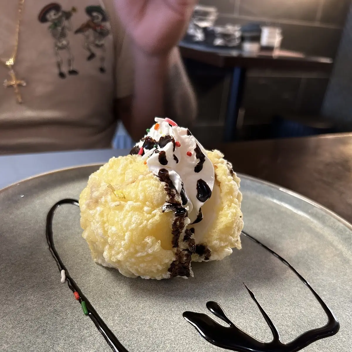 Fried Vanilla Ice Cream