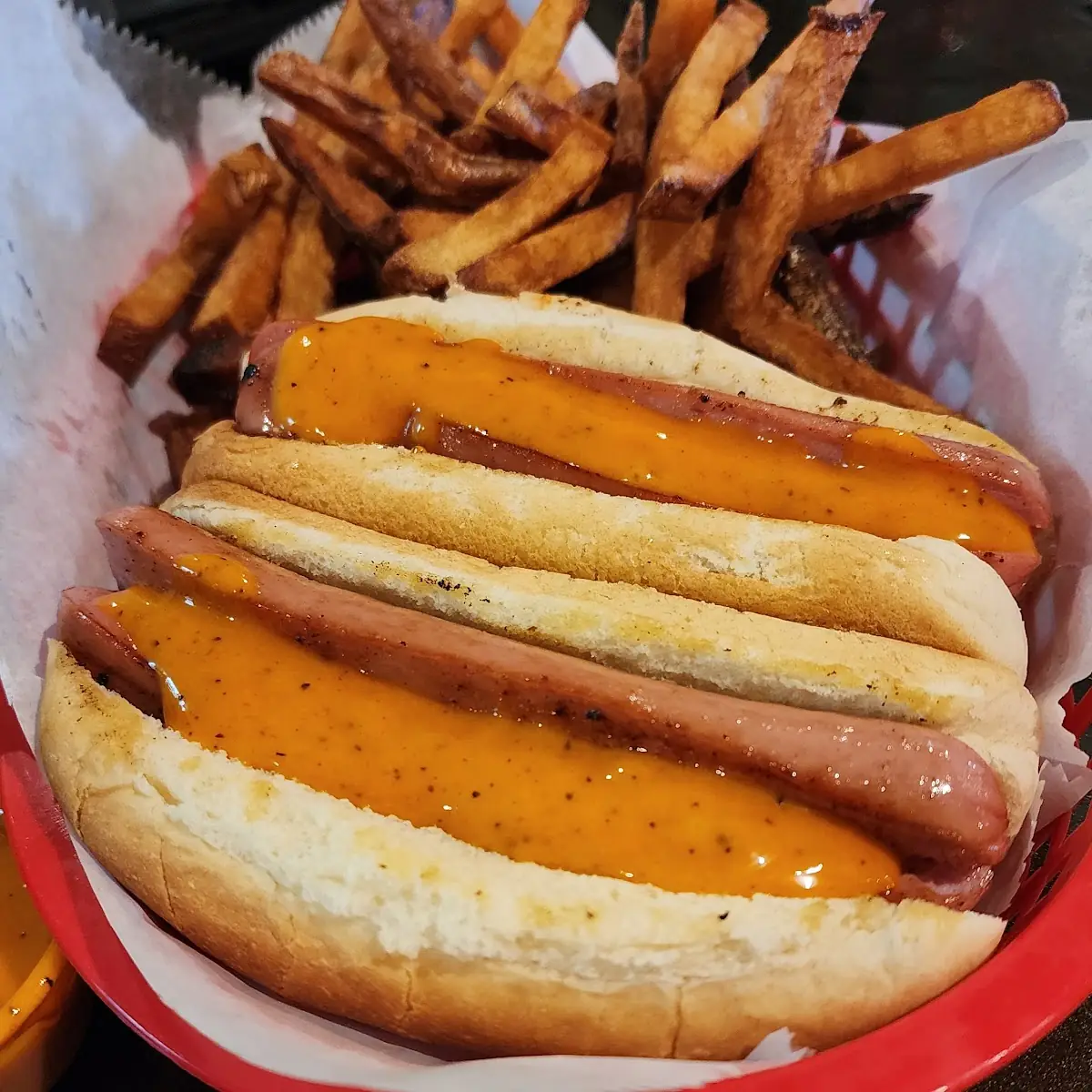 Hot Dogs with Hot Sauce