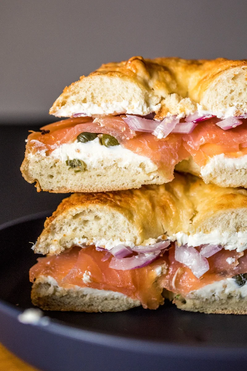Smoked Lox Bagel