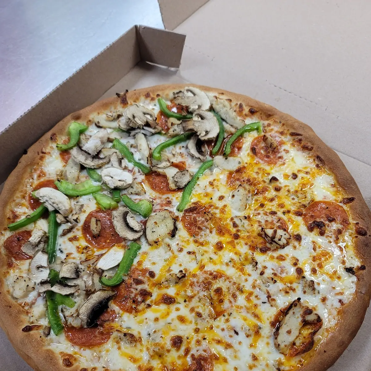 Half and Half Make It the Way You Want