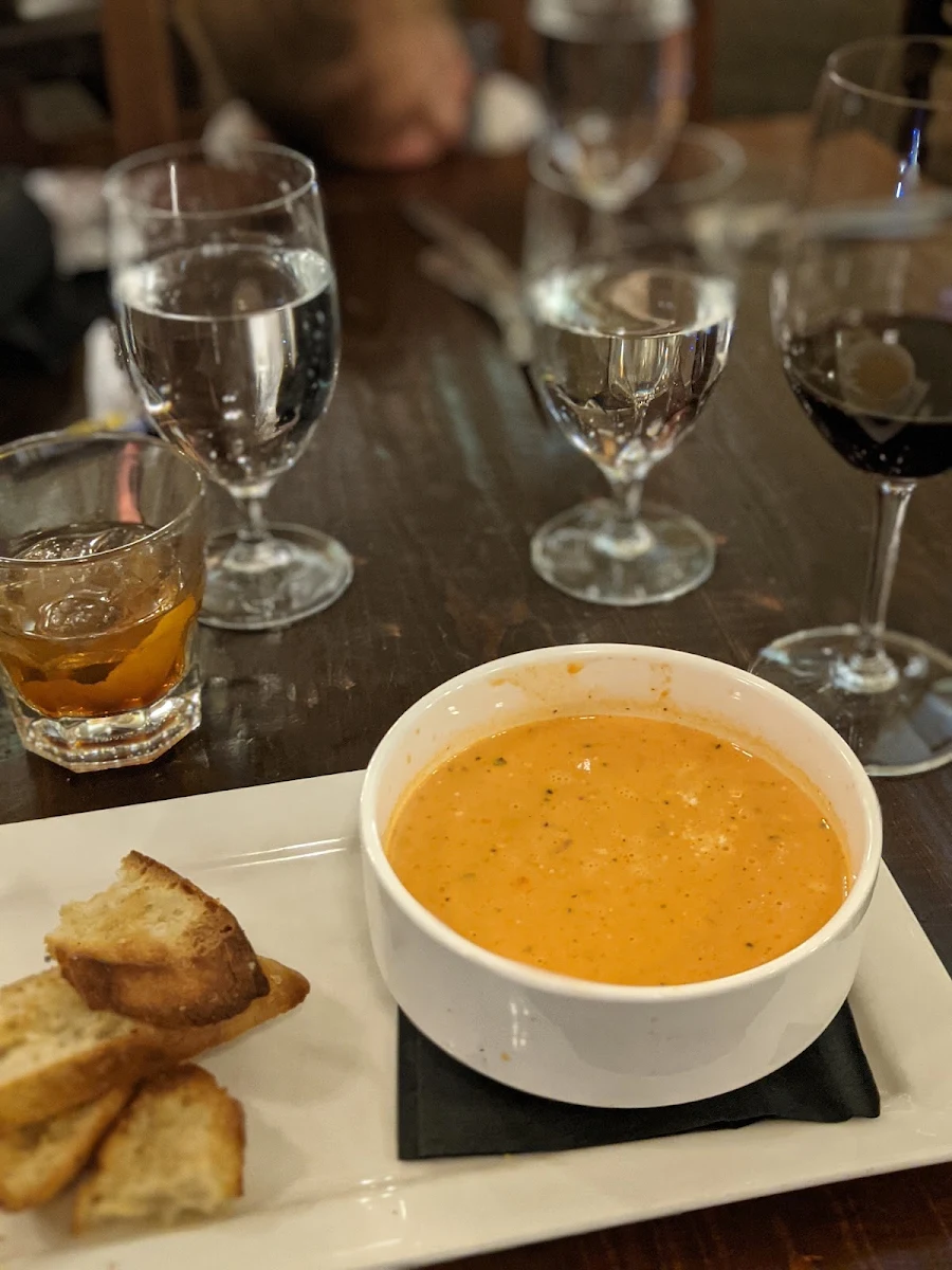 Red Pepper Bisque Soup of the Day