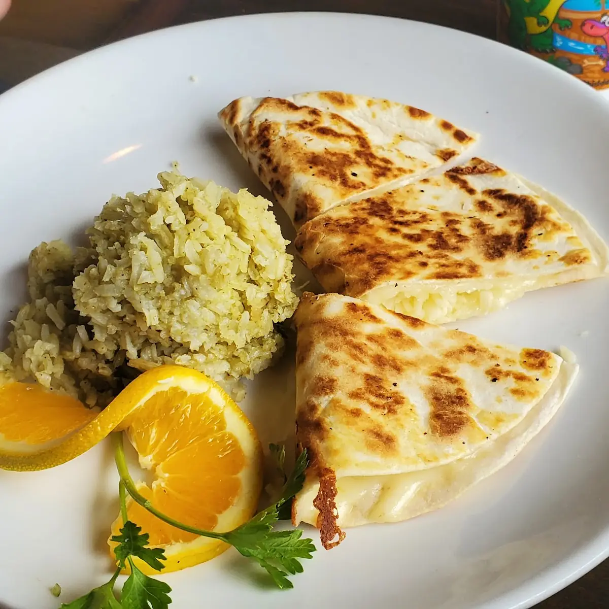 Kids Cheese Quesadilla