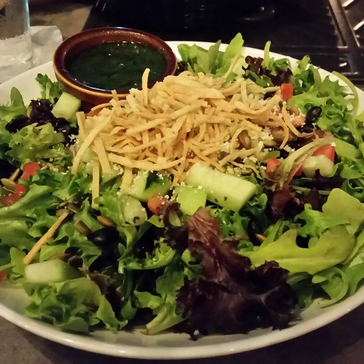 Santa Fe Salad with Cotija Ranch Dressing
