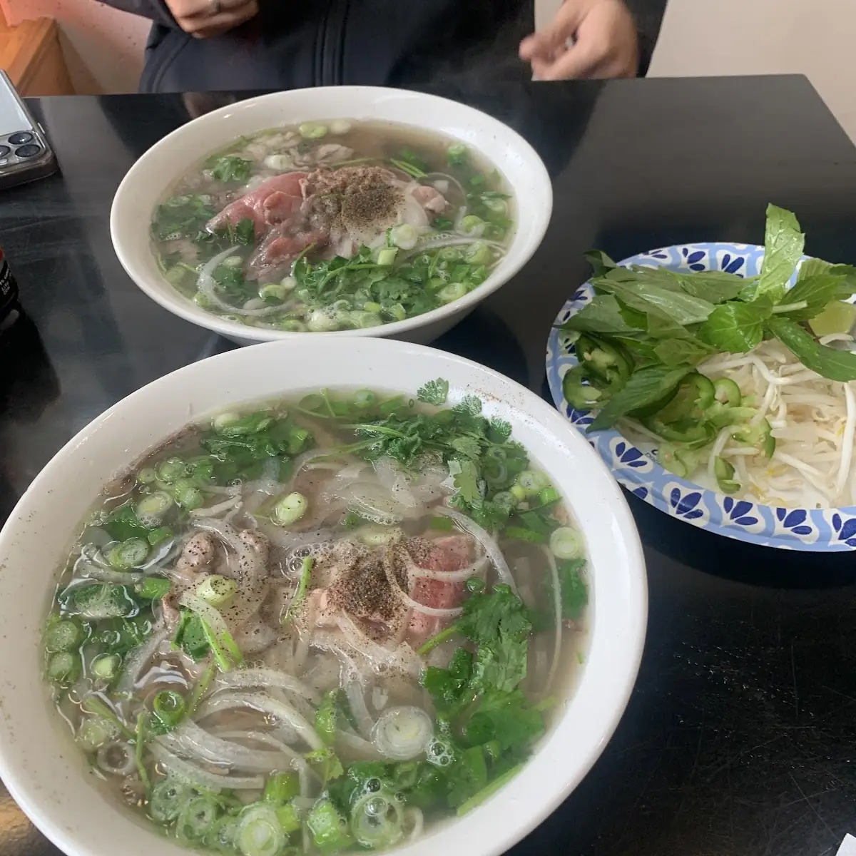 Beef Noodle Soup with Sides