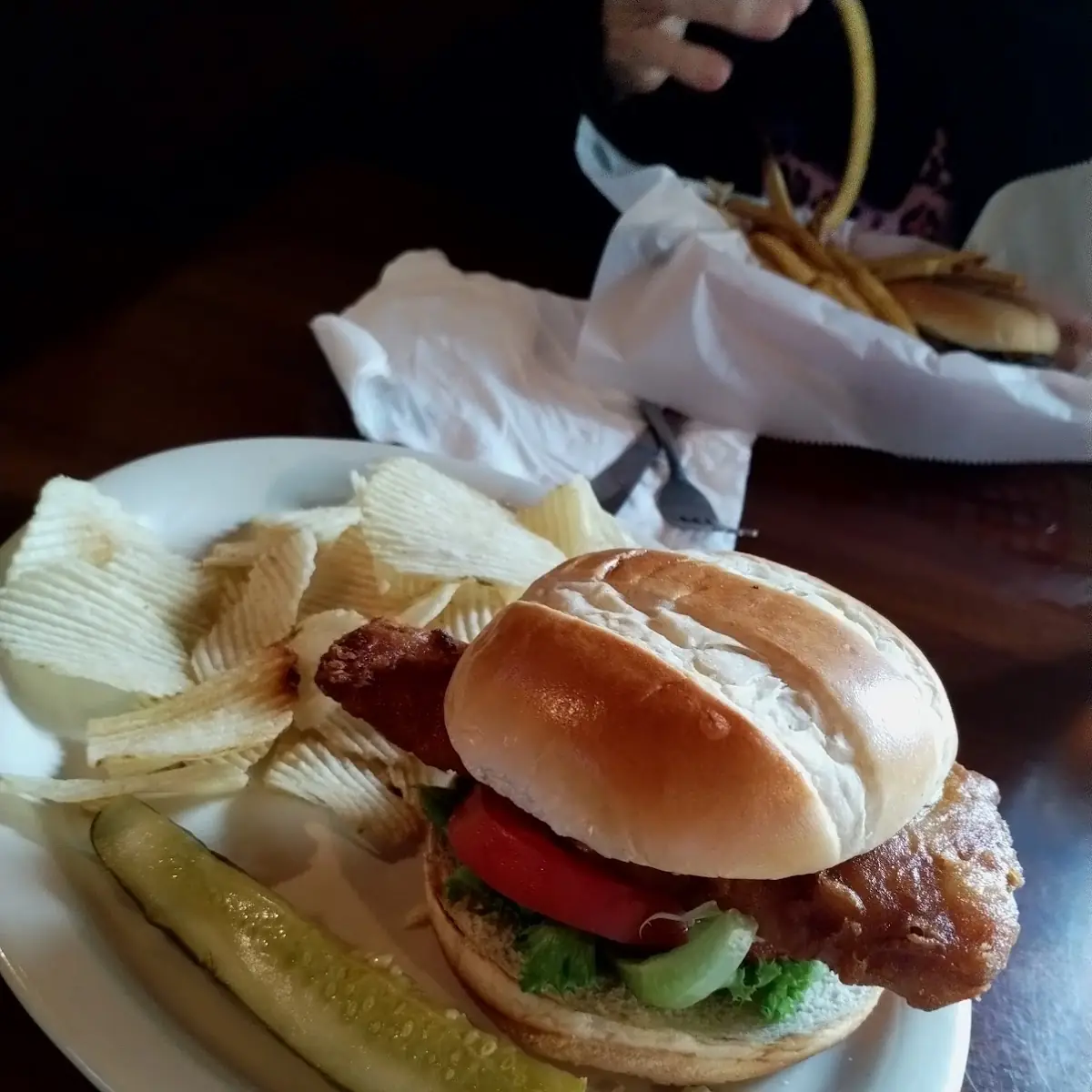 Bier Battered Fish Sandwich