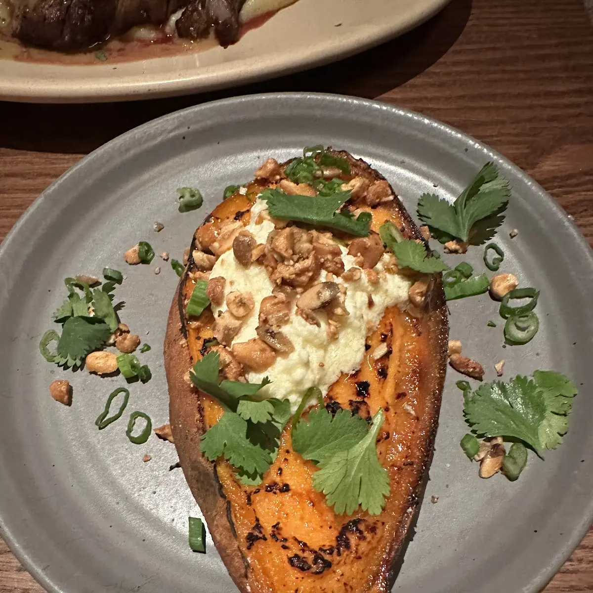 Coal-Roasted Sweet Potato