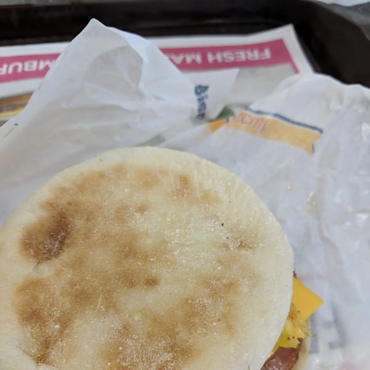 Raw English Muffin