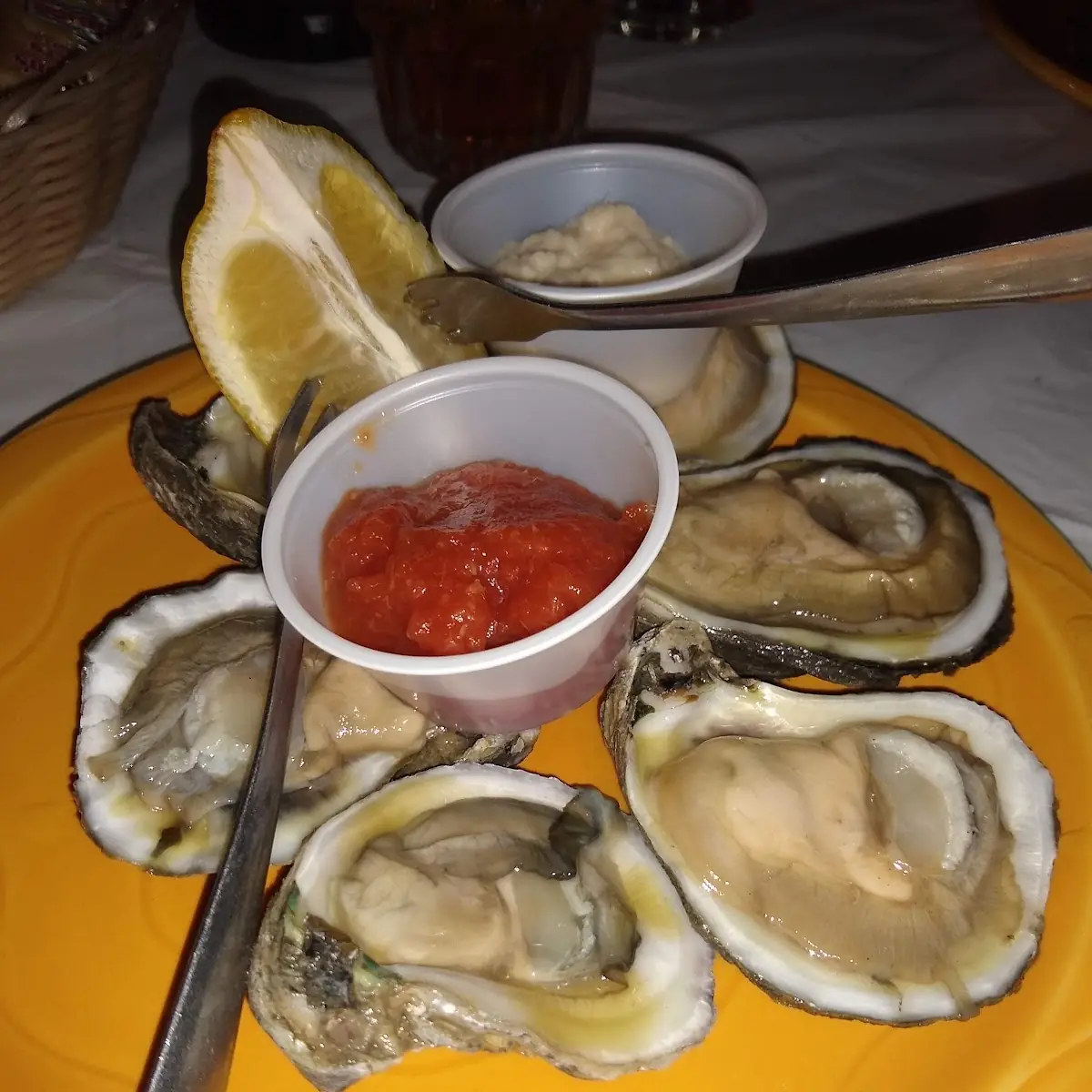 Raw Oysters