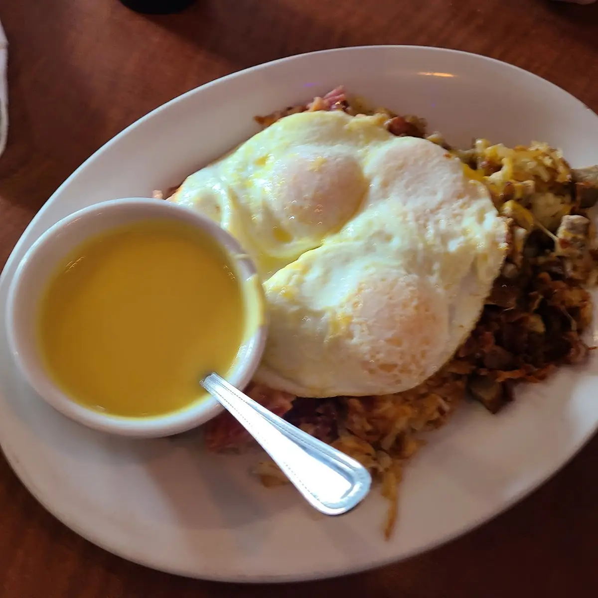 Corned Beef Hash & Eggs