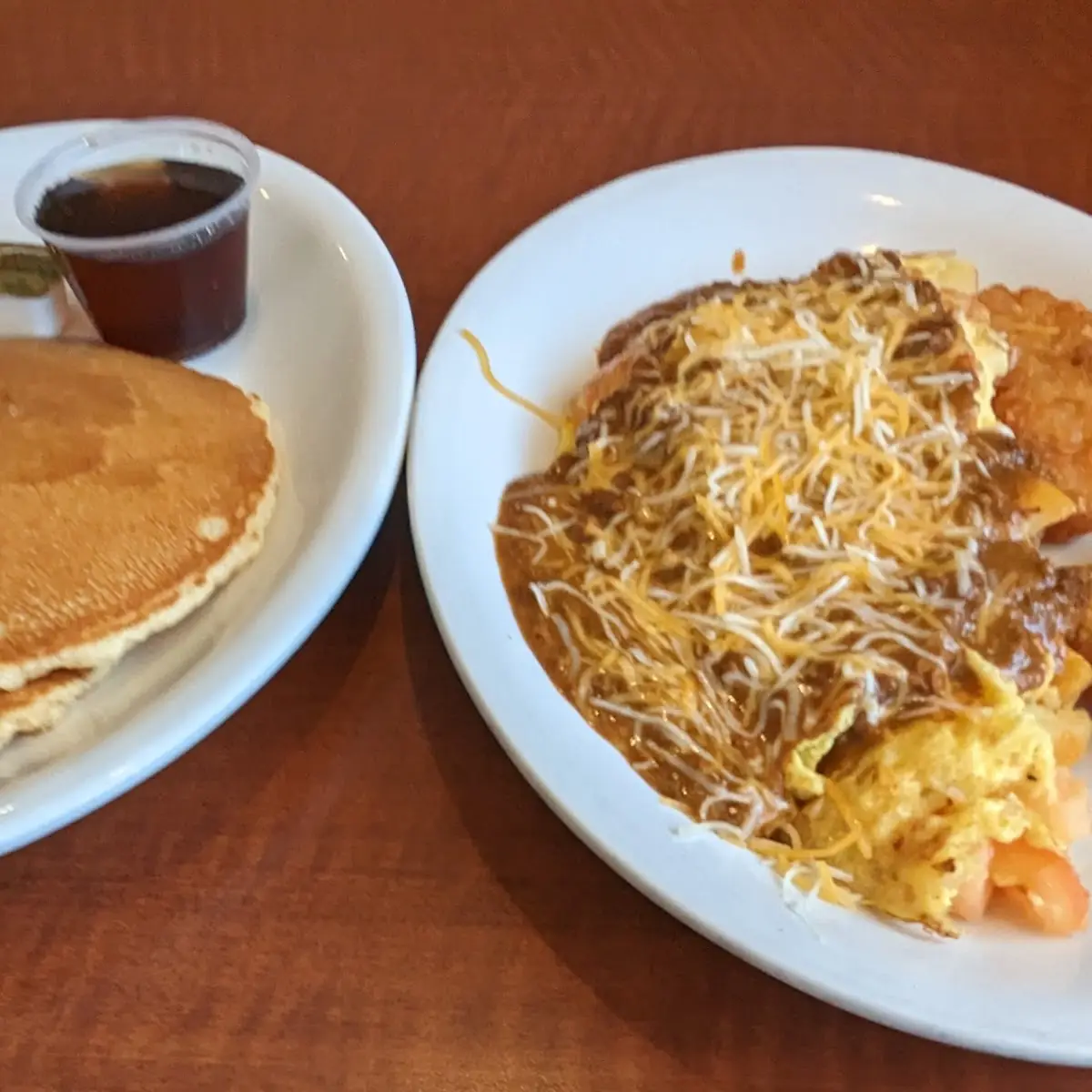 Fried Steak Breakfast
