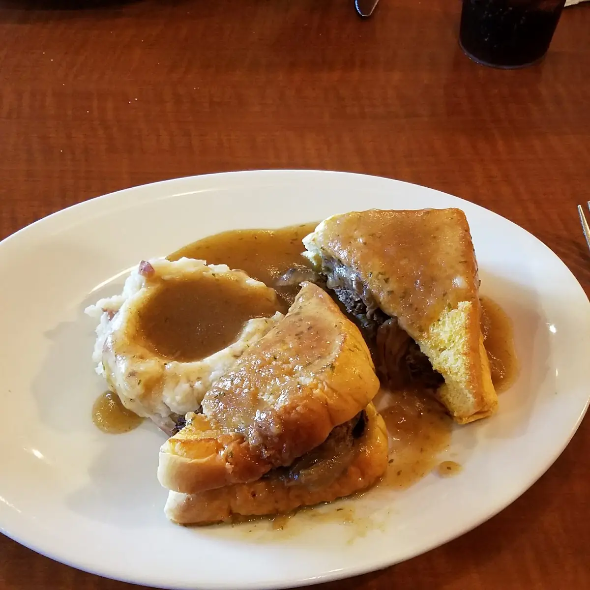 Hot Roast Beef Sandwich
