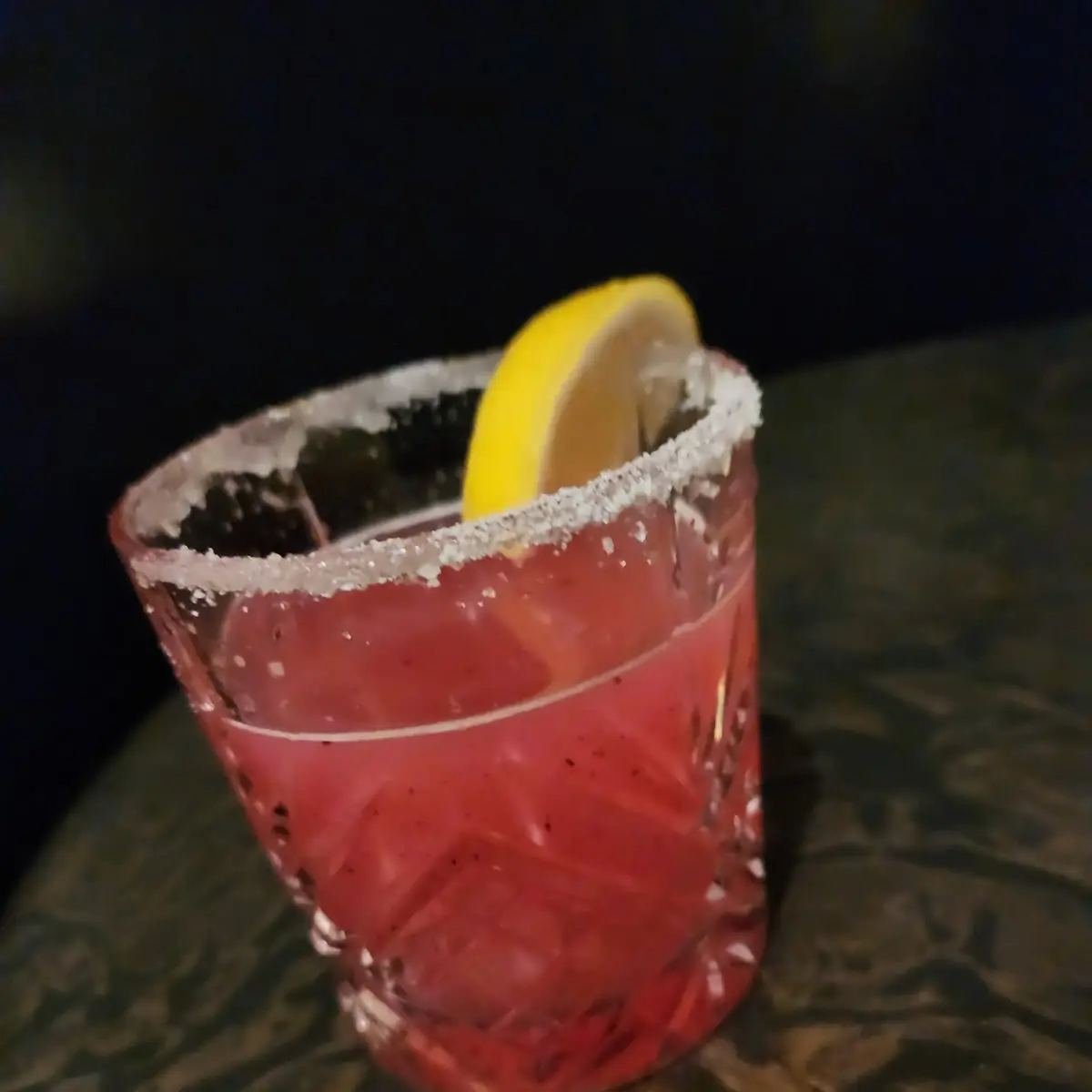 Huckleberry Lemon Drop