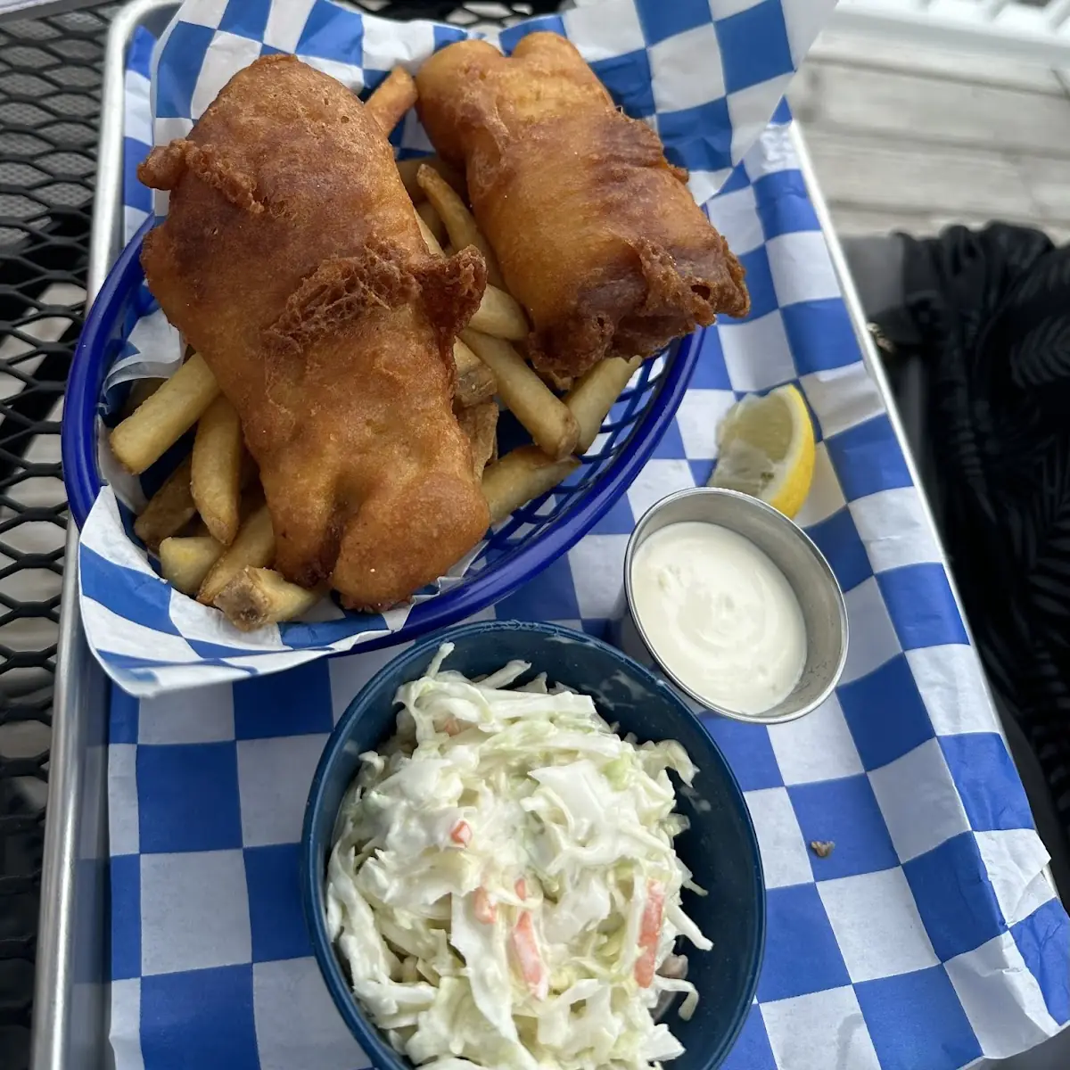 UK Style Fish and Chips
