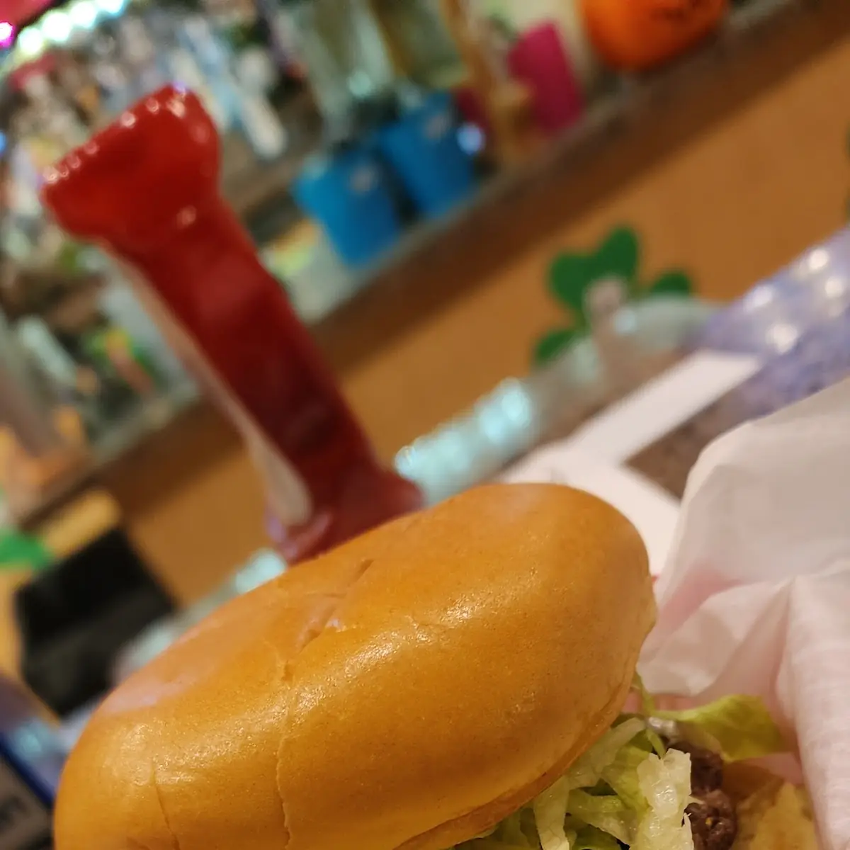 Black and Bleu Burger