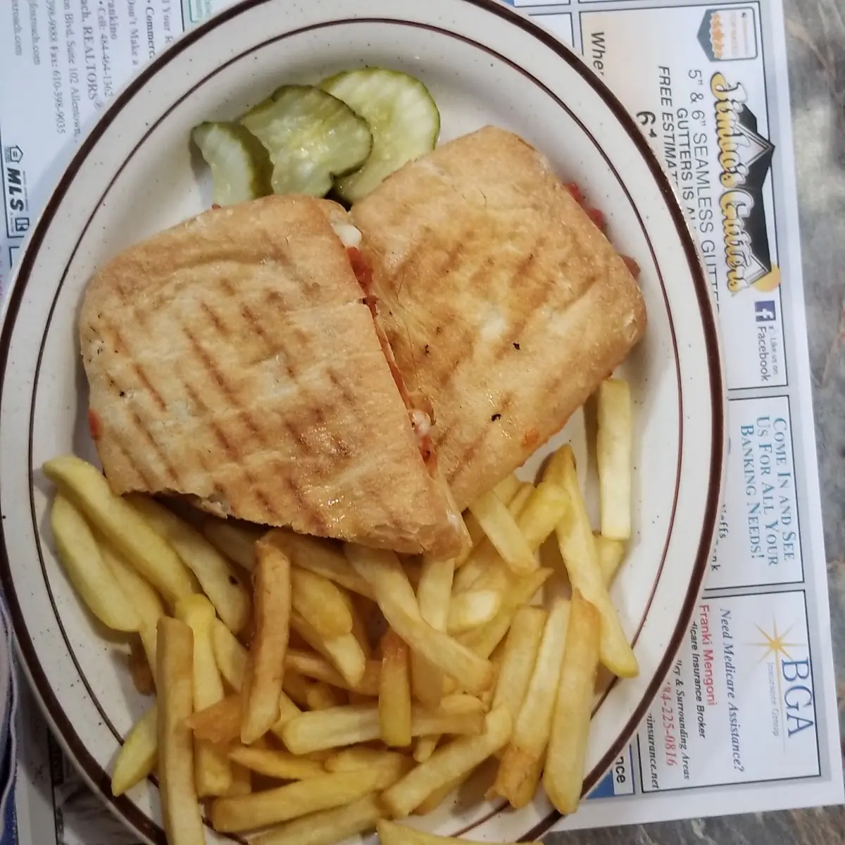 Chicken Parm Panini
