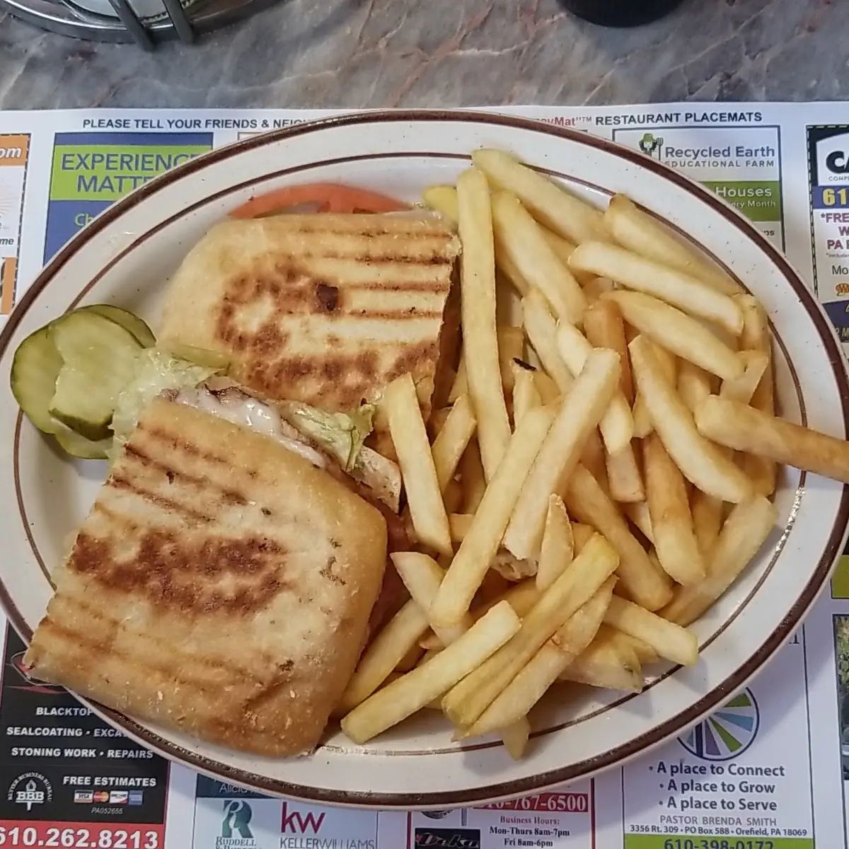 Ham & Swiss Panini