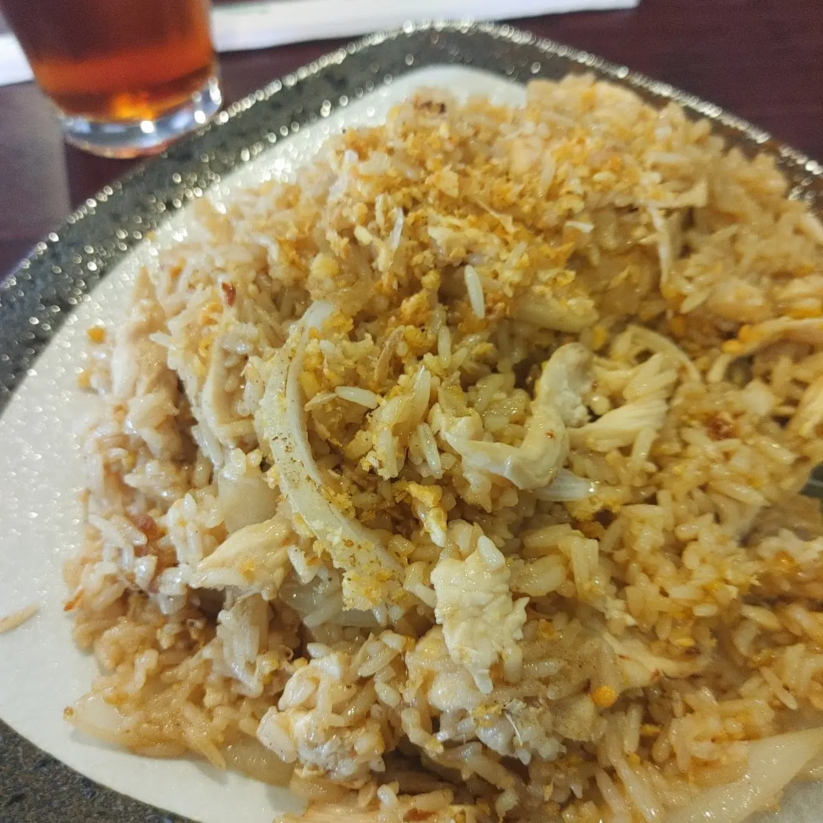 Garlic Chicken Fried Rice