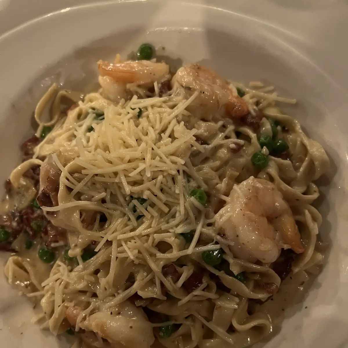 Shrimp Carbonara