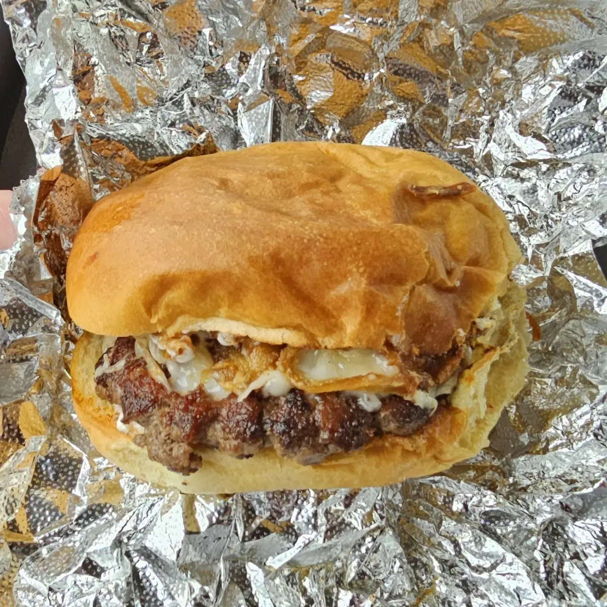 Swiss Mushroom Burger