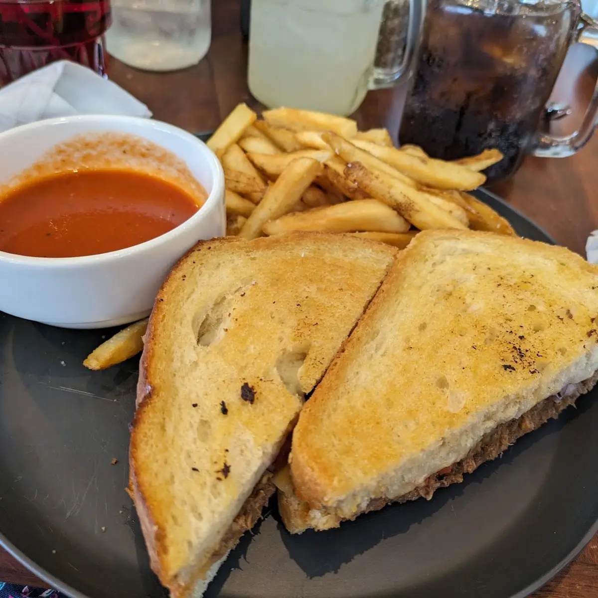 Grilled Cheese with Fries