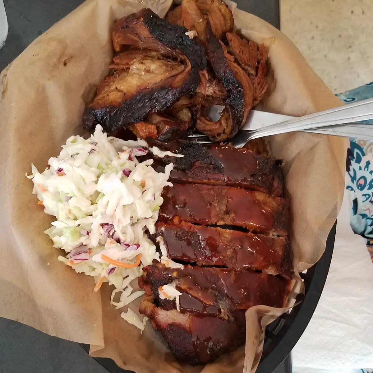 Beef Brisket with 4oz Slaw