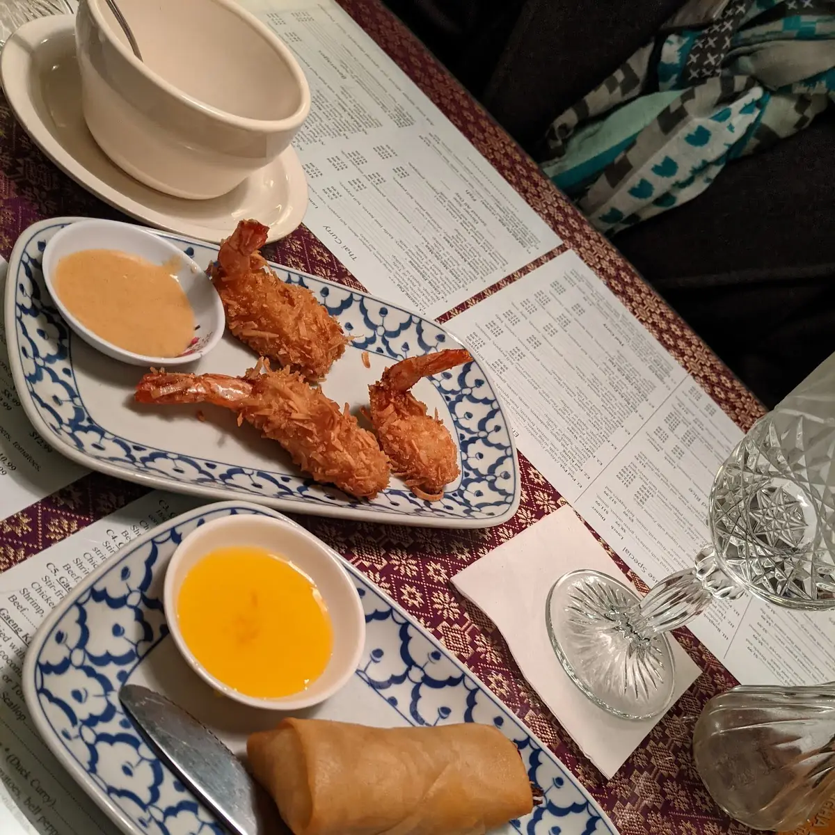 Coconut Shrimp Spring Roll