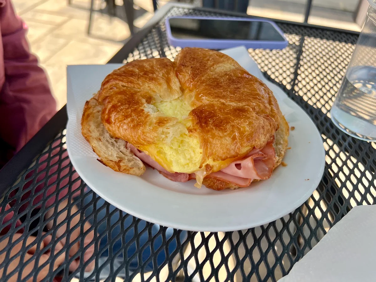 Ham Egg & Cheese Croissant