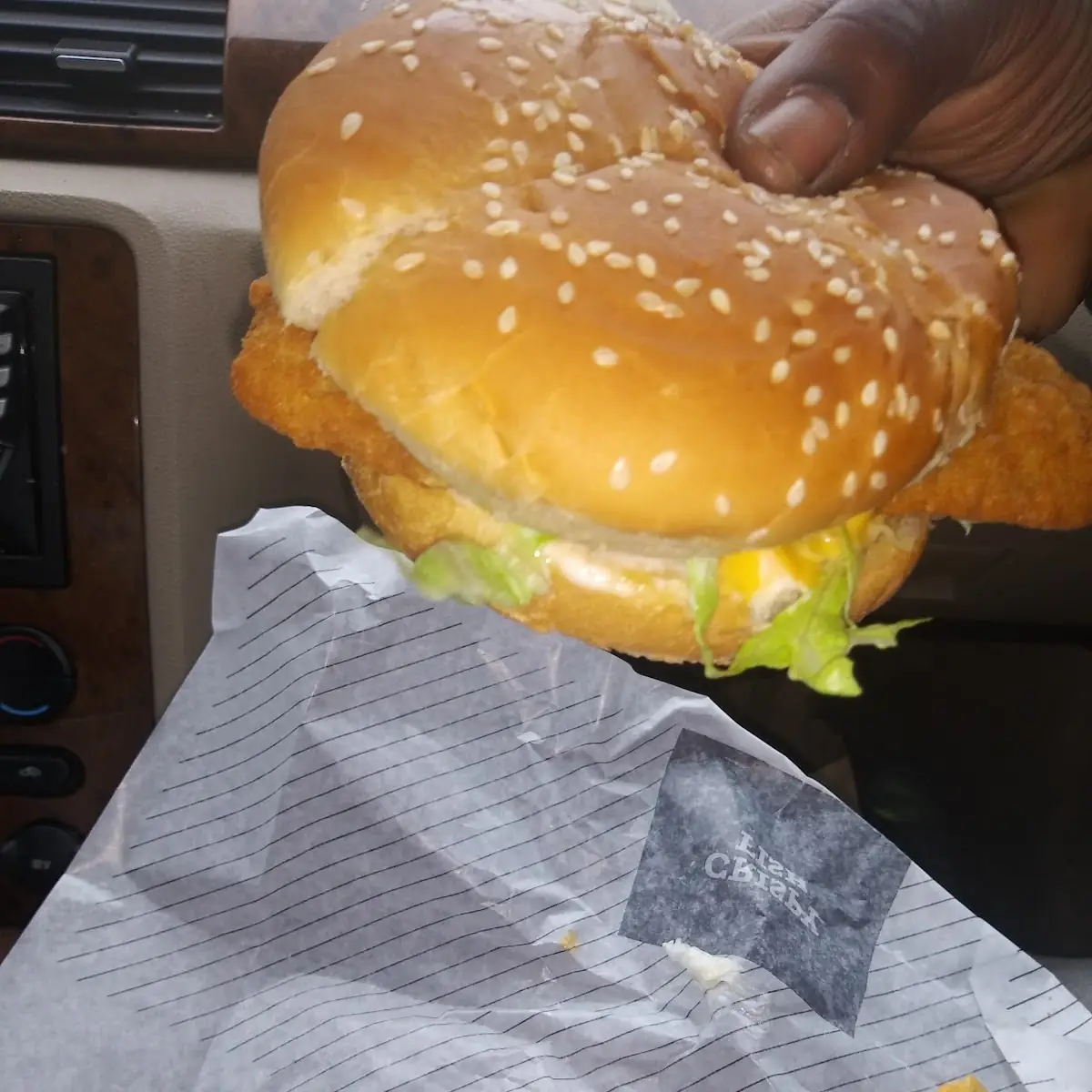 Crispy Fish Sandwich
