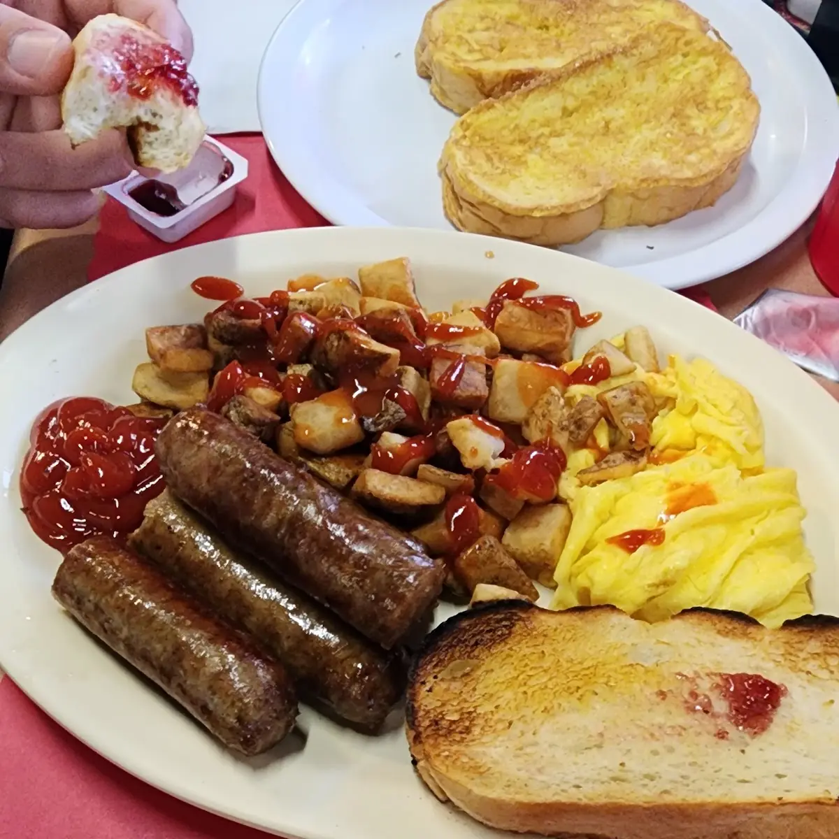 Homefries & Buttered Toast