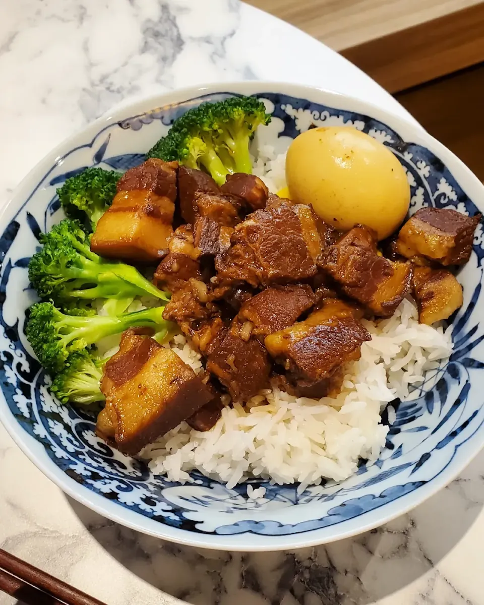 Taiwanese Pork Belly on Rice, 白熊先森餐廳Bear Bear Cafe & Kitchen