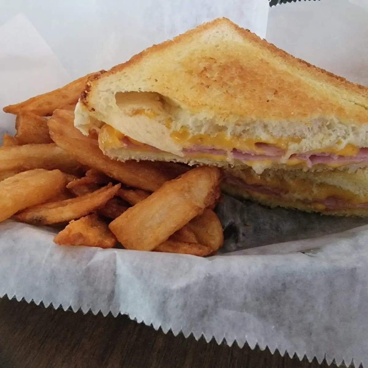 Grilled Ham and Cheese