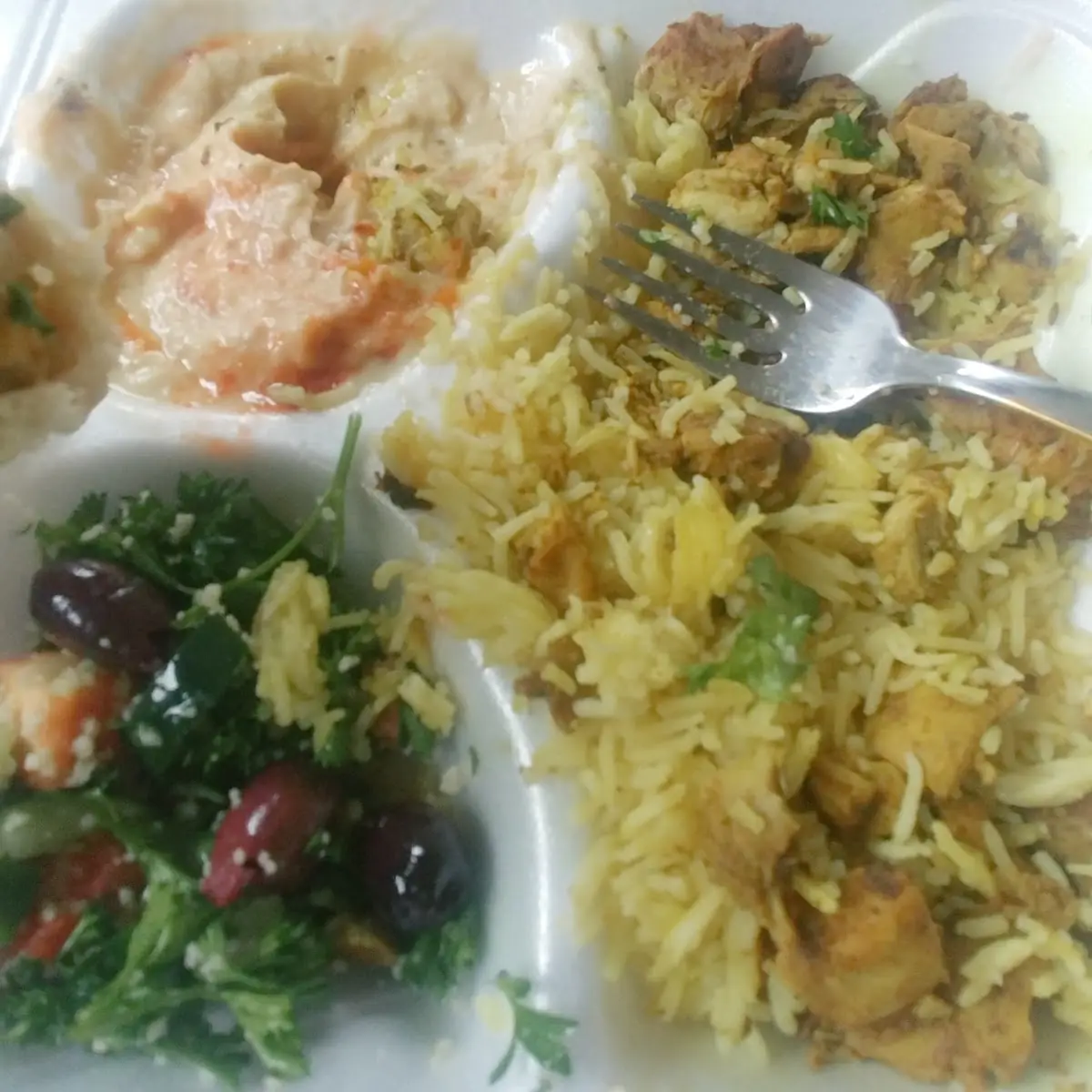 Rice Shawarma Platter