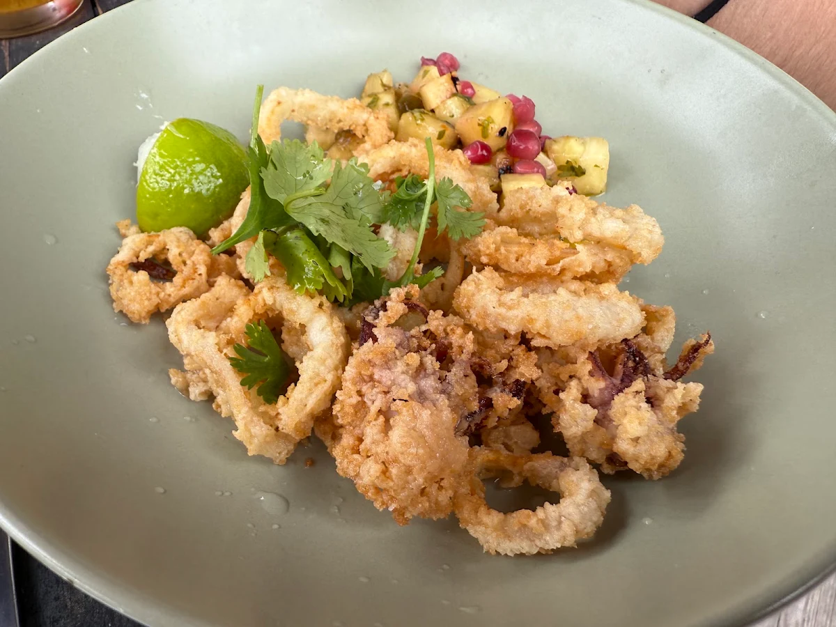 Calamari, Cafe Le Hibou