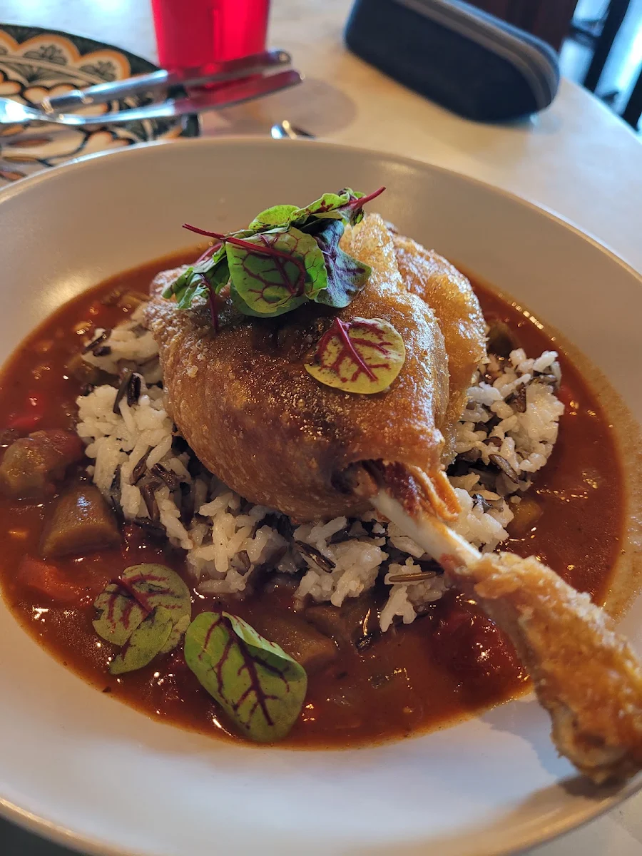 Duck Gumbo, Cafe Le Hibou