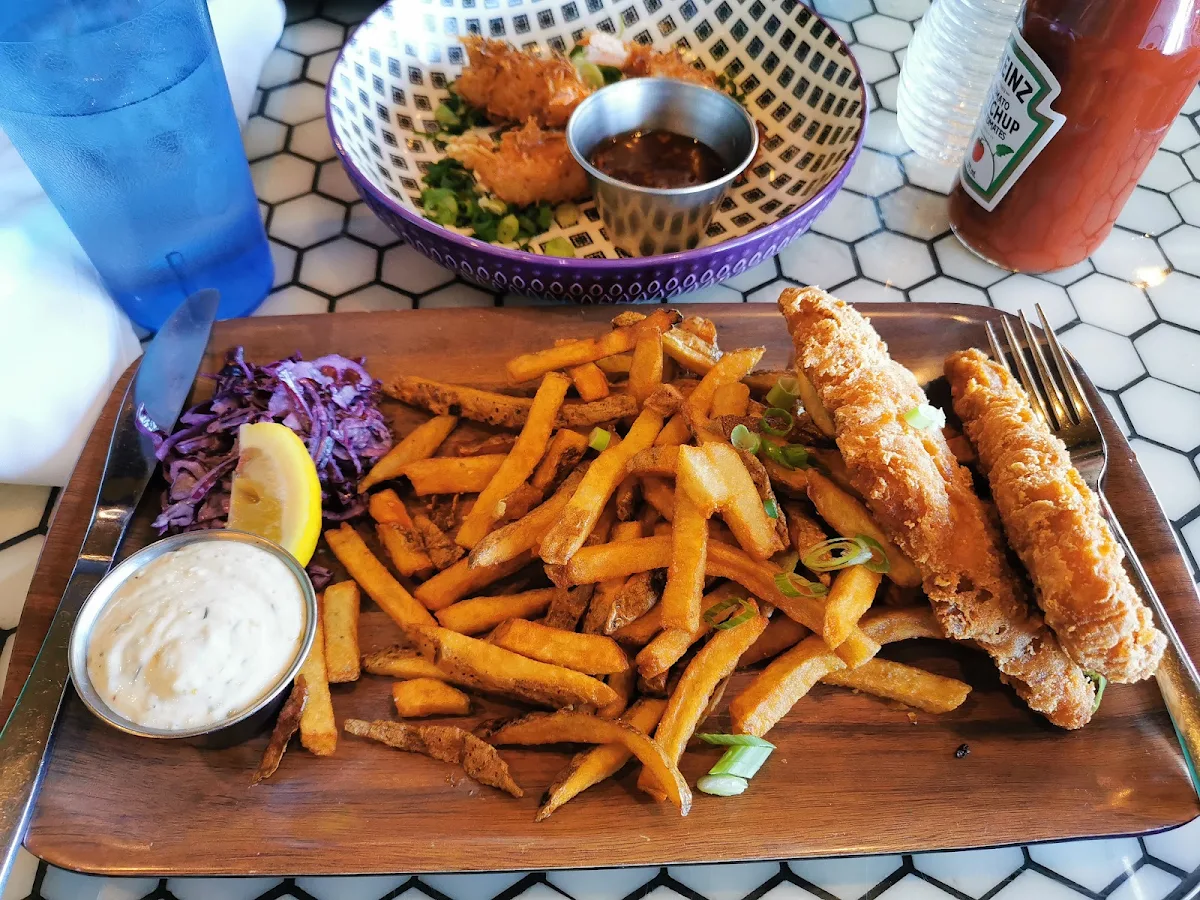 Fish & Chips, Cafe Le Hibou