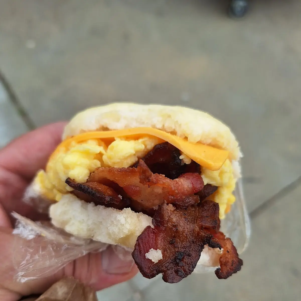 Bacon Egg N Cheese Biscuit