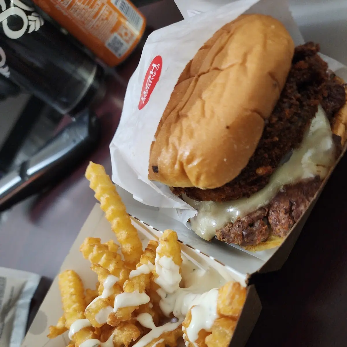 Double Mushroom Burger