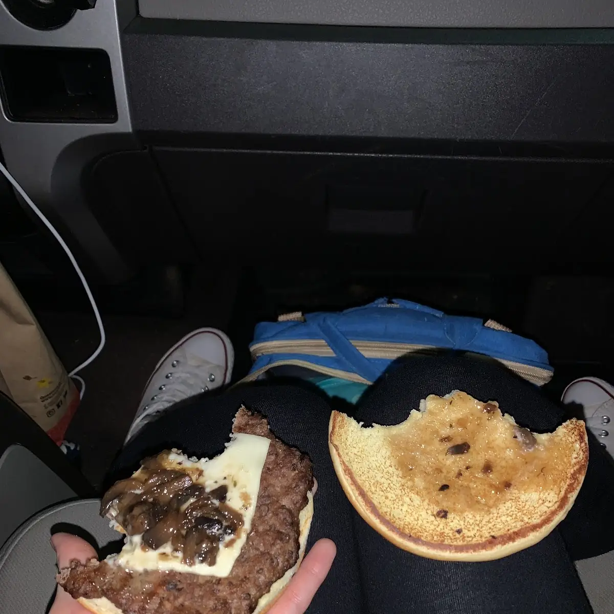 Mushroom Swiss Burger
