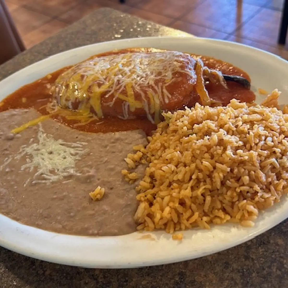 Deluxe Enchilada Plate