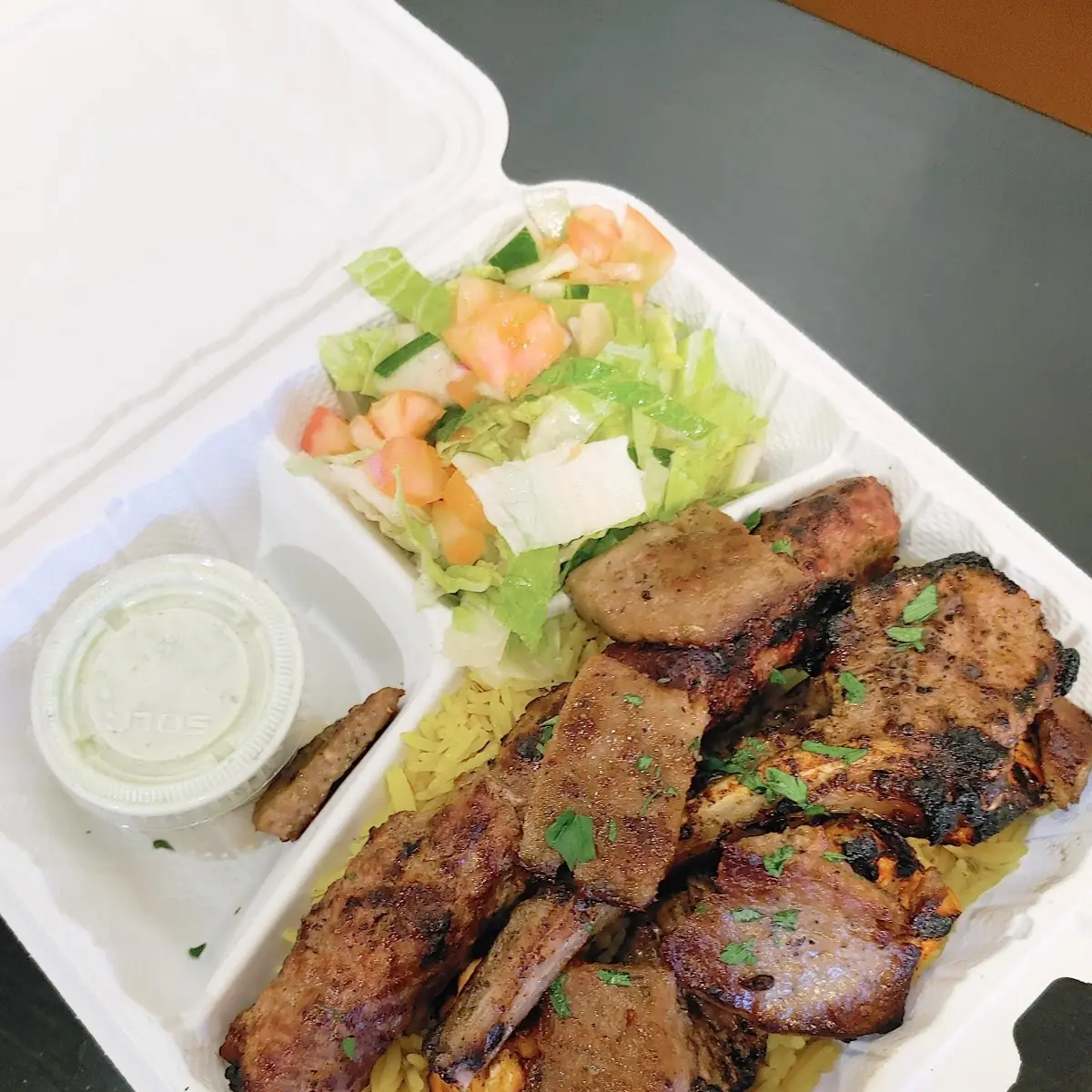 Mix Grill over Rice