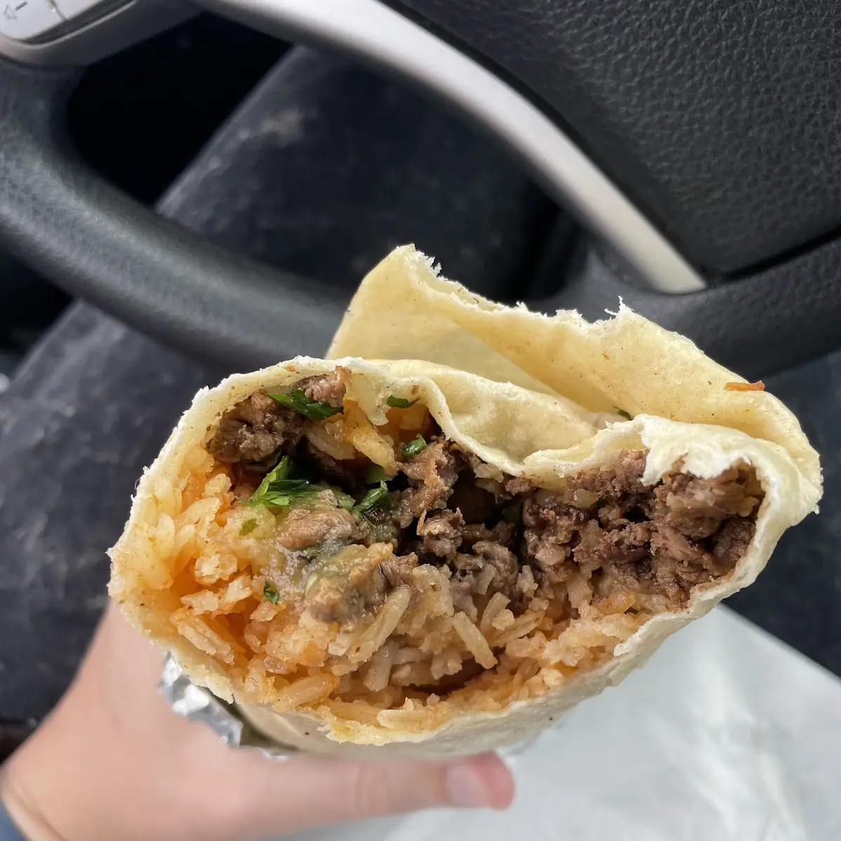 Carne Asada Burrito