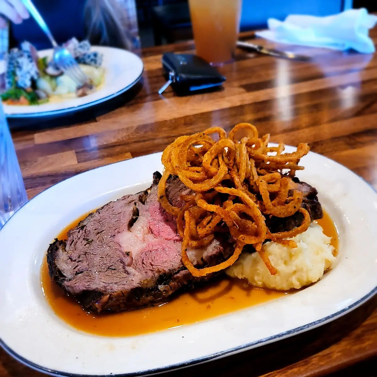 'Usda Prime ' Wood Fire Roasted Prime Rib
