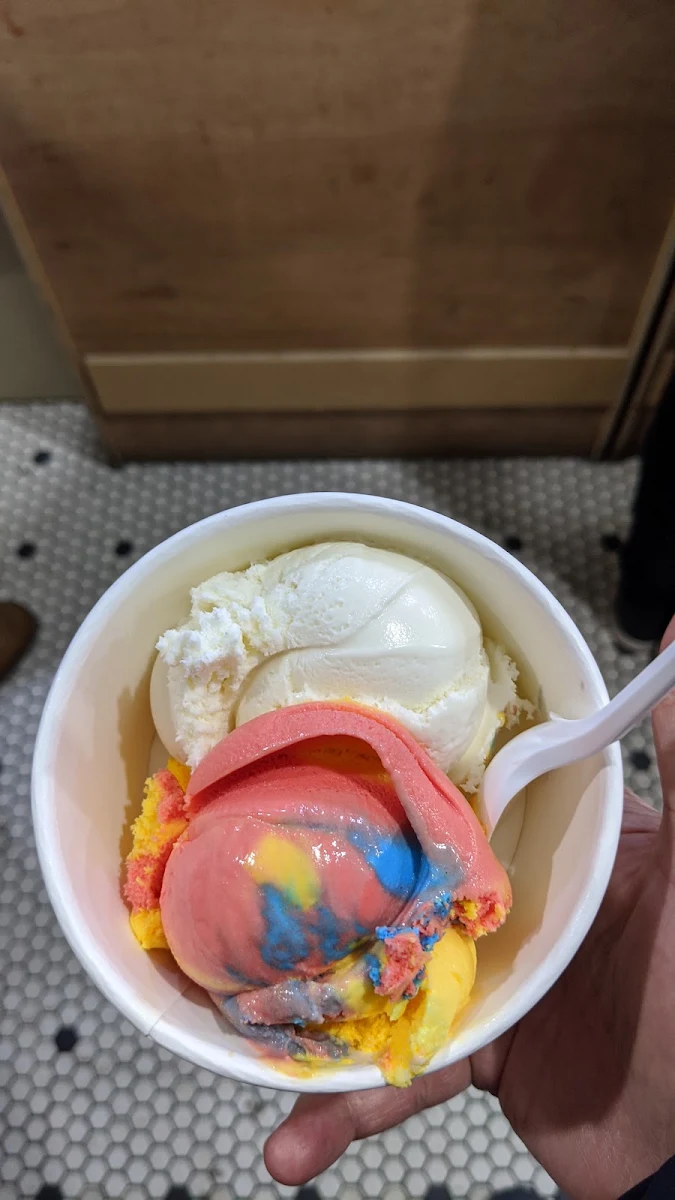 Superman and Vanilla Ice Cream