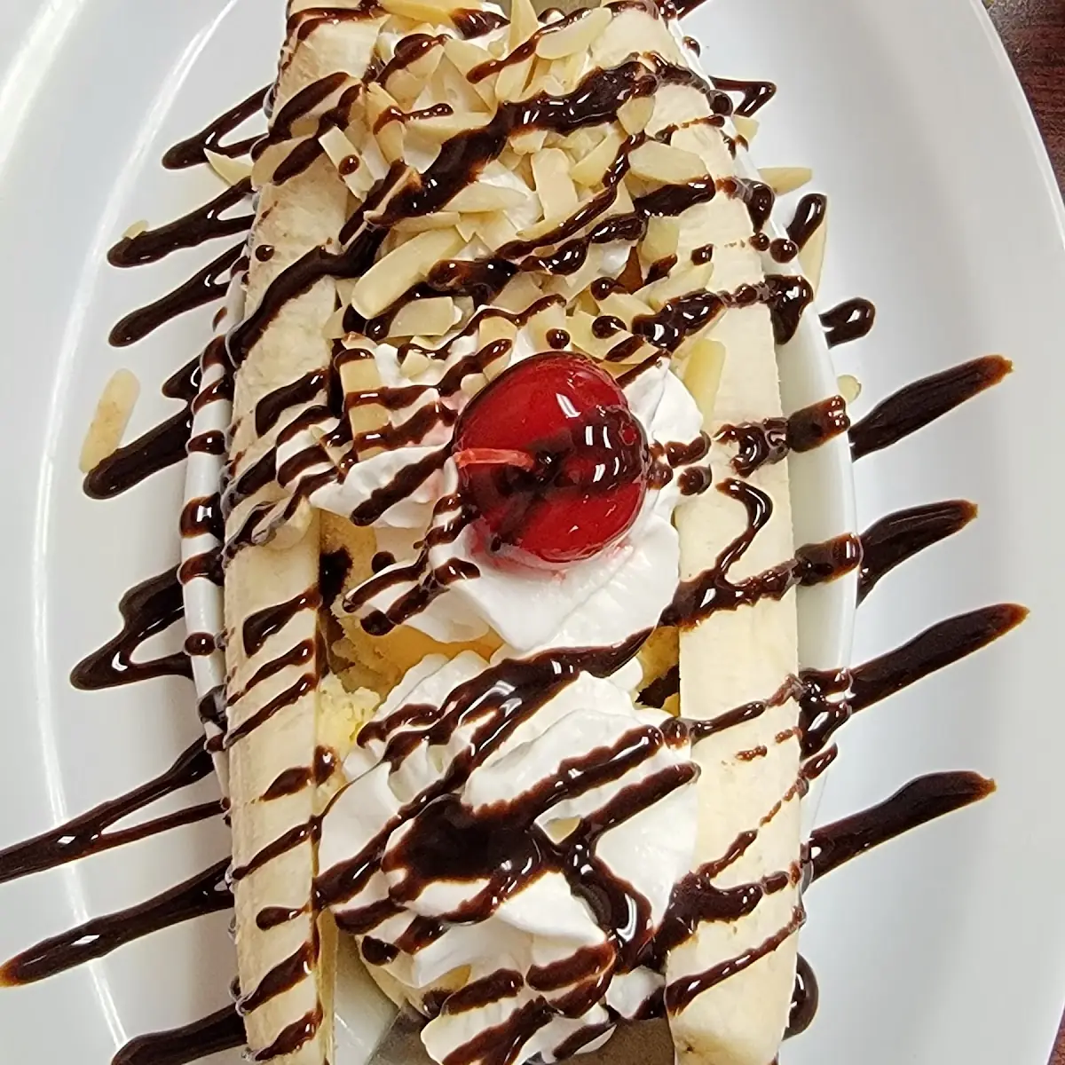 Banana Split Vanilla Ice Cream