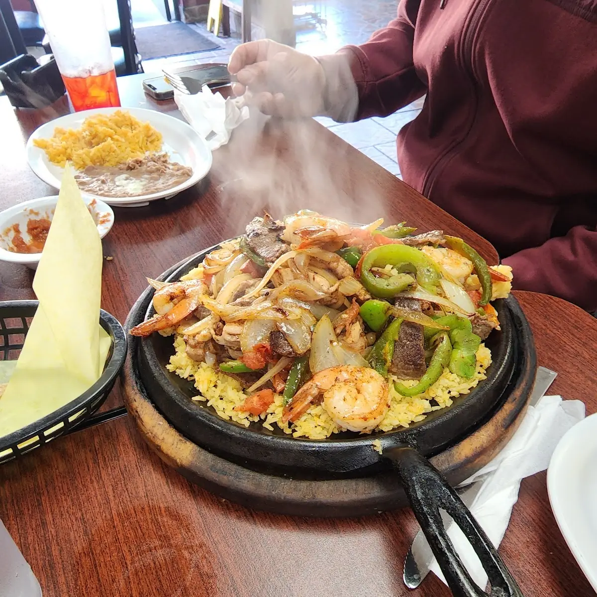 Shrimp Fajitas